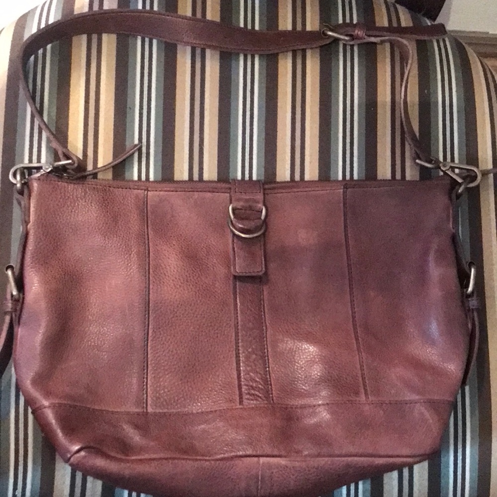 NORTHSTYLE LEATHER SHOULDER PURSE